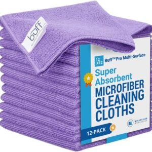 Buff Pro Multi-Surface Microfiber Cleaning Cloths